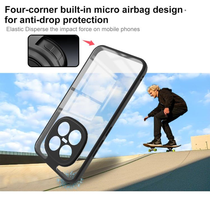 Funda para teléfono a prueba de golpes con airbag de cuatro esquinas de la serie UX-9A de imak, For Redmi Note 15 Pro+ 5G Global 163.3mm, For Redmi Note 15 4G Global 164mm, For Redmi Note 15 Pro 4G Global 163.2mm, For Redmi Note 15 Pro 5G Global 163.6m...