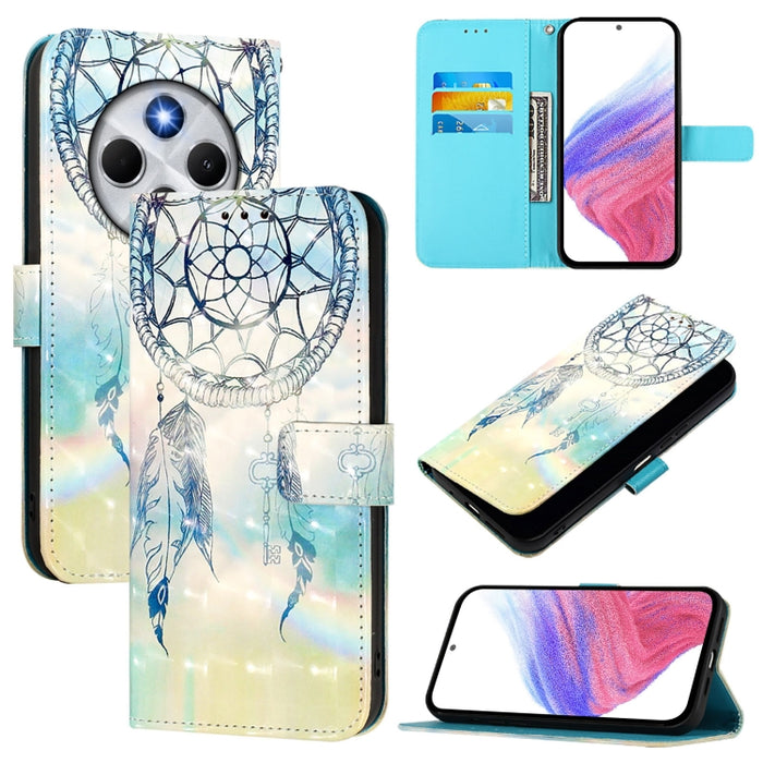 Funda de cuero para teléfono con tapa horizontal y pintura 3D, For Redmi 15a 5G, For Redmi Turbo 5 / Poco X8 Pro 5G, For Redmi 15 5G Global / 15 4G SEA 169mm, For Redmi Turbo 4, For Redmi K80 / K80 Pro, For Redmi Note 14 Pro 4G                         ...