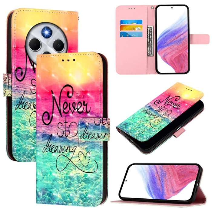 Funda de cuero para teléfono con tapa horizontal y pintura 3D, For Redmi 15a 5G, For Redmi Turbo 5 / Poco X8 Pro 5G, For Redmi 15 5G Global / 15 4G SEA 169mm, For Redmi Turbo 4, For Redmi K80 / K80 Pro, For Redmi Note 14 Pro 4G                         ...