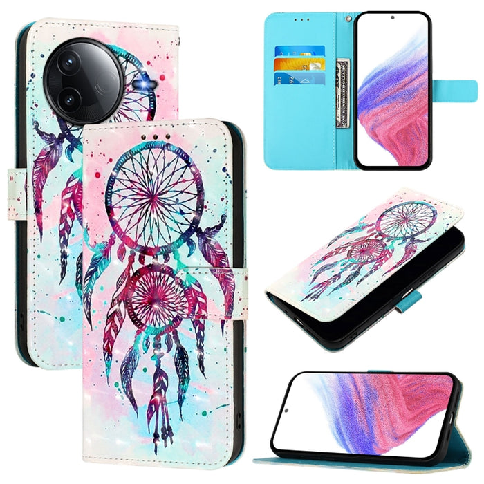 Funda de cuero para teléfono con tapa horizontal y pintura 3D, For Redmi 15a 5G, For Redmi Turbo 5 / Poco X8 Pro 5G, For Redmi 15 5G Global / 15 4G SEA 169mm, For Redmi Turbo 4, For Redmi K80 / K80 Pro, For Redmi Note 14 Pro 4G                         ...