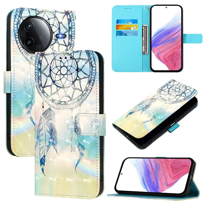 Funda de cuero para teléfono con tapa horizontal y pintura 3D, For Redmi 15a 5G, For Redmi Turbo 5 / Poco X8 Pro 5G, For Redmi 15 5G Global / 15 4G SEA 169mm, For Redmi Turbo 4, For Redmi K80 / K80 Pro, For Redmi Note 14 Pro 4G                         ...