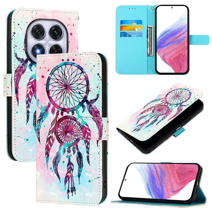 Funda de cuero para teléfono con tapa horizontal y pintura 3D, For Redmi 15a 5G, For Redmi Turbo 5 / Poco X8 Pro 5G, For Redmi 15 5G Global / 15 4G SEA 169mm, For Redmi Turbo 4, For Redmi K80 / K80 Pro, For Redmi Note 14 Pro 4G                         ...