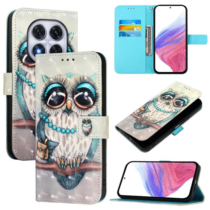 Funda de cuero para teléfono con tapa horizontal y pintura 3D, For Redmi 15a 5G, For Redmi Turbo 5 / Poco X8 Pro 5G, For Redmi 15 5G Global / 15 4G SEA 169mm, For Redmi Turbo 4, For Redmi K80 / K80 Pro, For Redmi Note 14 Pro 4G                         ...