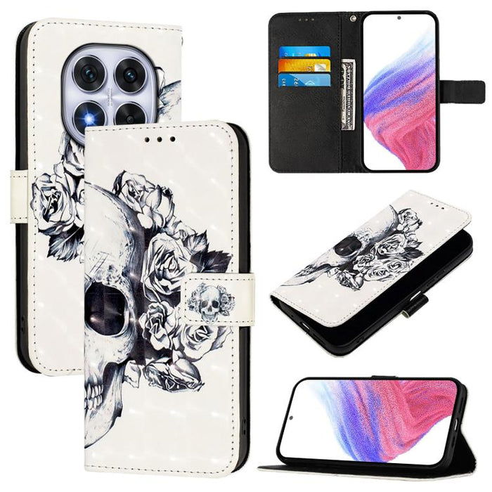 Funda de cuero para teléfono con tapa horizontal y pintura 3D, For Redmi 15a 5G, For Redmi Turbo 5 / Poco X8 Pro 5G, For Redmi 15 5G Global / 15 4G SEA 169mm, For Redmi Turbo 4, For Redmi K80 / K80 Pro, For Redmi Note 14 Pro 4G                         ...