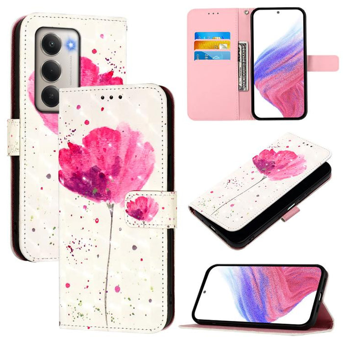 Funda de cuero para teléfono con tapa horizontal y pintura 3D, For Redmi 15a 5G, For Redmi Turbo 5 / Poco X8 Pro 5G, For Redmi 15 5G Global / 15 4G SEA 169mm, For Redmi Turbo 4, For Redmi K80 / K80 Pro, For Redmi Note 14 Pro 4G                         ...