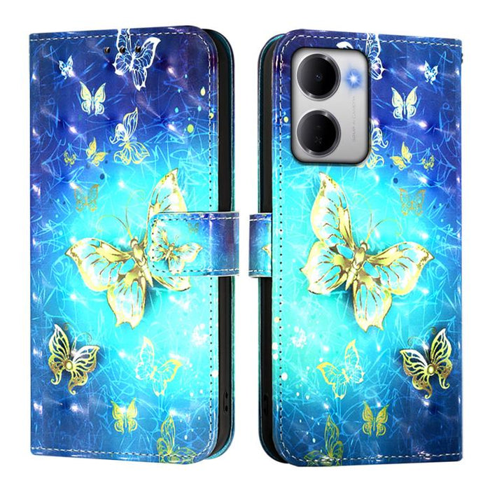 Funda de cuero para teléfono con tapa horizontal y pintura 3D, For Redmi 15a 5G, For Redmi Turbo 5 / Poco X8 Pro 5G, For Redmi 15 5G Global / 15 4G SEA 169mm, For Redmi Turbo 4, For Redmi K80 / K80 Pro, For Redmi Note 14 Pro 4G                         ...