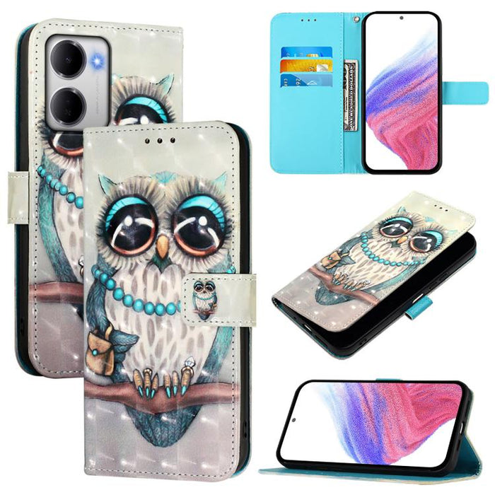 Funda de cuero para teléfono con tapa horizontal y pintura 3D, For Redmi 15a 5G, For Redmi Turbo 5 / Poco X8 Pro 5G, For Redmi 15 5G Global / 15 4G SEA 169mm, For Redmi Turbo 4, For Redmi K80 / K80 Pro, For Redmi Note 14 Pro 4G                         ...
