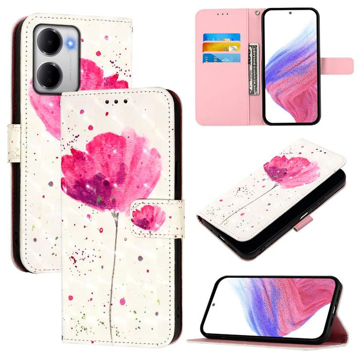 Funda de cuero para teléfono con tapa horizontal y pintura 3D, For Redmi 15a 5G, For Redmi Turbo 5 / Poco X8 Pro 5G, For Redmi 15 5G Global / 15 4G SEA 169mm, For Redmi Turbo 4, For Redmi K80 / K80 Pro, For Redmi Note 14 Pro 4G                         ...