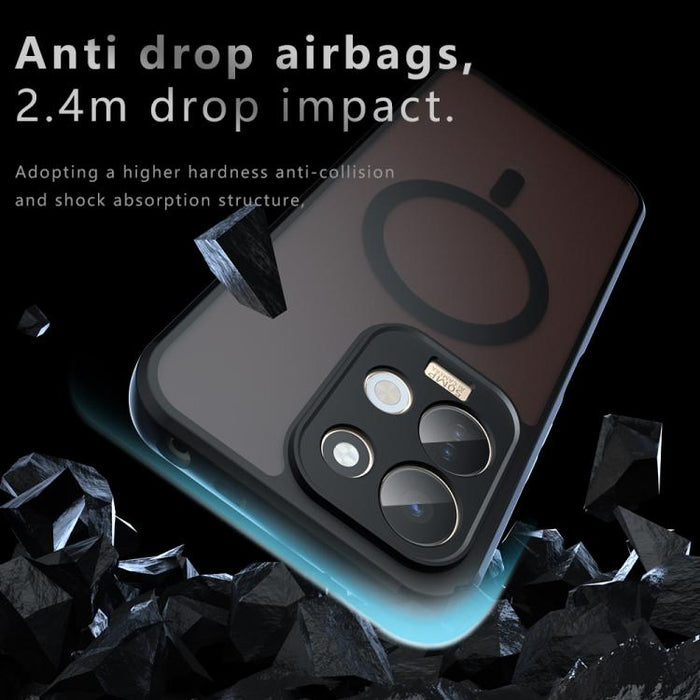 Funda híbrida de TPU y policarbonato con orificios precisos y protección MagSafe de Armor, For Redmi 17C 4G / 14C 4G, For Redmi K90 Max 5G, For Redmi Turbo 5 Max / Poco X8 Pro Max, For Redmi Note 15 Pro+ Global 163.3mm                                  ...