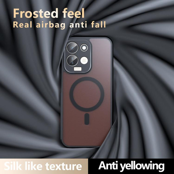 Funda híbrida de TPU y policarbonato con orificios precisos y protección MagSafe de Armor, For Redmi 17C 4G / 14C 4G, For Redmi K90 Max 5G, For Redmi Turbo 5 Max / Poco X8 Pro Max, For Redmi Note 15 Pro+ Global 163.3mm                                  ...