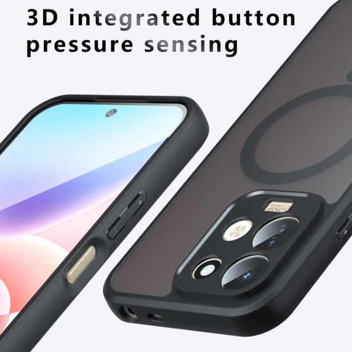 Funda híbrida de TPU y policarbonato con orificios precisos y protección MagSafe de Armor, For Redmi 17C 4G / 14C 4G, For Redmi K90 Max 5G, For Redmi Turbo 5 Max / Poco X8 Pro Max, For Redmi Note 15 Pro+ Global 163.3mm                                  ...