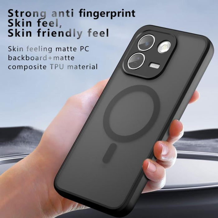 Funda híbrida de TPU y policarbonato con orificios precisos y protección MagSafe de Armor, For Redmi 17C 4G / 14C 4G, For Redmi K90 Max 5G, For Redmi Turbo 5 Max / Poco X8 Pro Max, For Redmi Note 15 Pro+ Global 163.3mm                                  ...