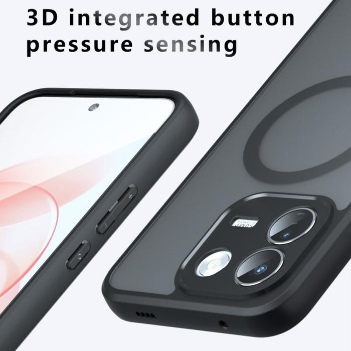 Funda híbrida de TPU y policarbonato con orificios precisos y protección MagSafe de Armor, For Redmi 17C 4G / 14C 4G, For Redmi K90 Max 5G, For Redmi Turbo 5 Max / Poco X8 Pro Max, For Redmi Note 15 Pro+ Global 163.3mm                                  ...