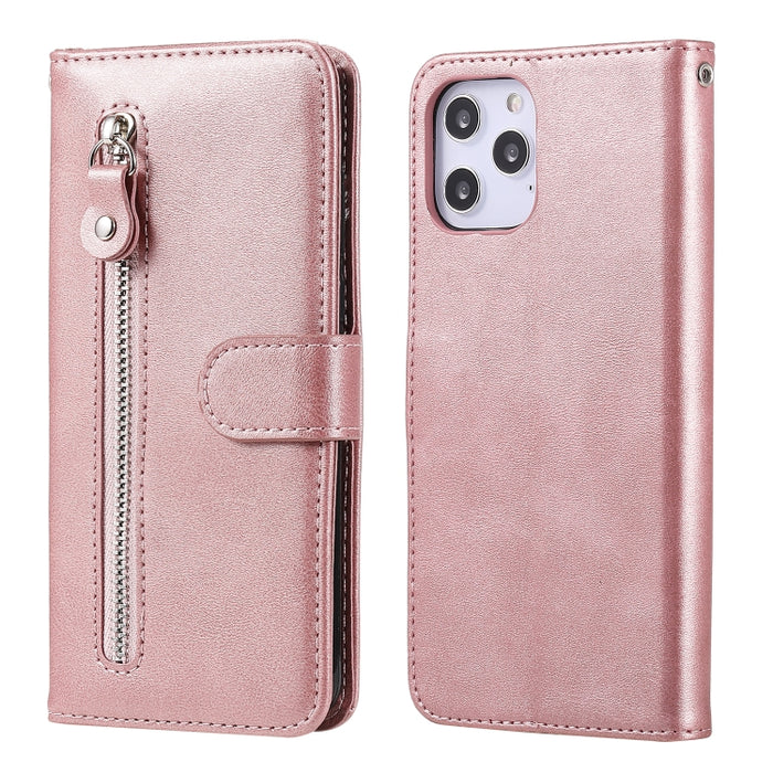 Funda de cuero con tapa horizontal y cremallera con textura de becerro a la moda con soporte y ranuras para tarjetas y función de billetera, For iPhone 12 Pro / 12, For iPhone 12 Pro Max, For Xiaomi Redmi 9C, For Xiaomi Redmi 9A                        ...