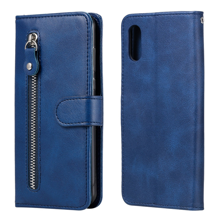 Funda de cuero con tapa horizontal y cremallera con textura de becerro a la moda con soporte y ranuras para tarjetas y función de billetera, For iPhone 12 Pro / 12, For iPhone 12 Pro Max, For Xiaomi Redmi 9C, For Xiaomi Redmi 9A                        ...