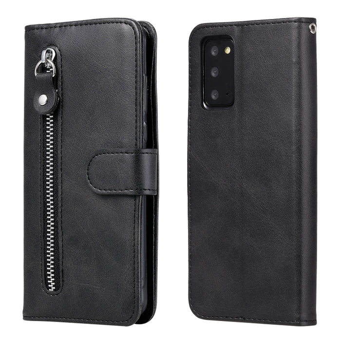 Funda de cuero con tapa horizontal y cremallera con textura de becerro a la moda con soporte y ranuras para tarjetas y función de billetera, For iPhone 12 Pro / 12, For iPhone 12 Pro Max, For Xiaomi Redmi 9C, For Xiaomi Redmi 9A                        ...