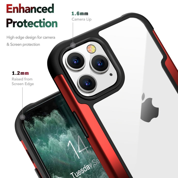 Funda protectora de PC + TPU de metal de la serie Iron Man