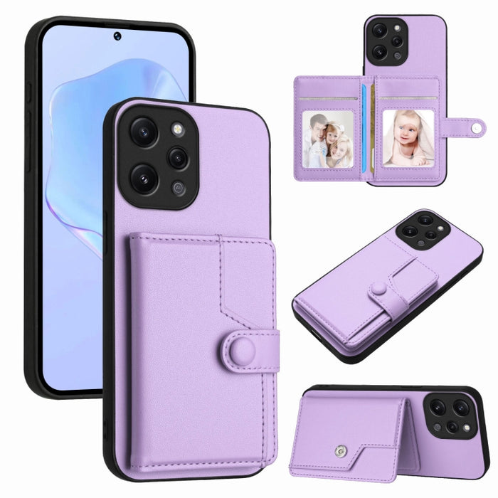 Funda para teléfono antirrobo RFID con botón y tarjeta, For Redmi Turbo 4 Pro / Xiaomi Poco F7, For Redmi A5 4G 171.7mm / Xiaomi Poco C71, For Redmi Note 13R / 13 4G, For Redmi Turbo 3, For Redmi A3 4G Global, For Redmi Note 13 Pro 4G Global           ...
