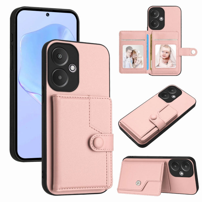 Funda para teléfono antirrobo RFID con botón y tarjeta, For Redmi Turbo 4 Pro / Xiaomi Poco F7, For Redmi A5 4G 171.7mm / Xiaomi Poco C71, For Redmi Note 13R / 13 4G, For Redmi Turbo 3, For Redmi A3 4G Global, For Redmi Note 13 Pro 4G Global           ...