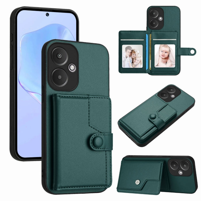 Funda para teléfono antirrobo RFID con botón y tarjeta, For Redmi Turbo 4 Pro / Xiaomi Poco F7, For Redmi A5 4G 171.7mm / Xiaomi Poco C71, For Redmi Note 13R / 13 4G, For Redmi Turbo 3, For Redmi A3 4G Global, For Redmi Note 13 Pro 4G Global           ...