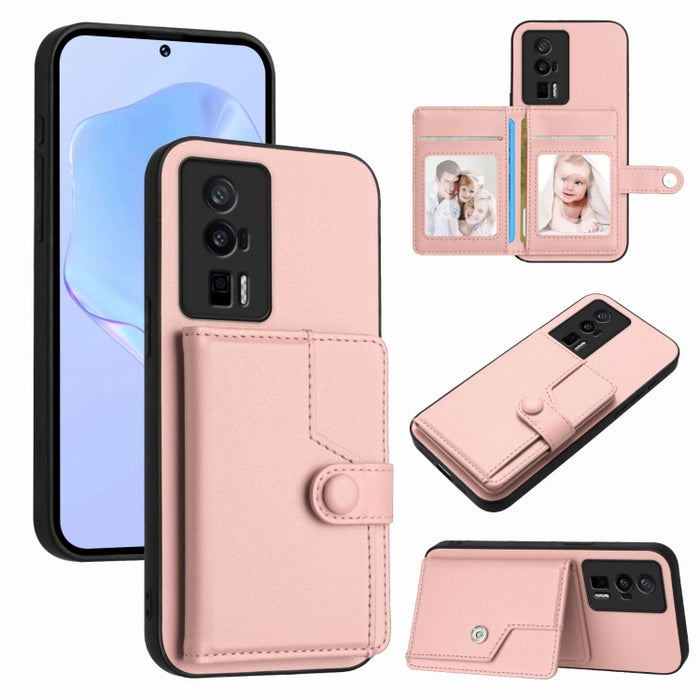 Funda para teléfono antirrobo RFID con botón y tarjeta, For Redmi Turbo 4 Pro / Xiaomi Poco F7, For Redmi A5 4G 171.7mm / Xiaomi Poco C71, For Redmi Note 13R / 13 4G, For Redmi Turbo 3, For Redmi A3 4G Global, For Redmi Note 13 Pro 4G Global           ...