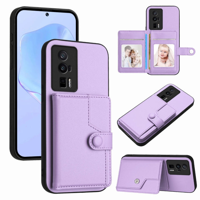 Funda para teléfono antirrobo RFID con botón y tarjeta, For Redmi Turbo 4 Pro / Xiaomi Poco F7, For Redmi A5 4G 171.7mm / Xiaomi Poco C71, For Redmi Note 13R / 13 4G, For Redmi Turbo 3, For Redmi A3 4G Global, For Redmi Note 13 Pro 4G Global           ...