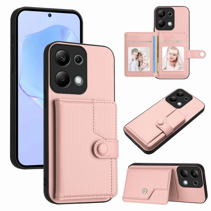 Funda para teléfono antirrobo RFID con botón y tarjeta, For Redmi Turbo 4 Pro / Xiaomi Poco F7, For Redmi A5 4G 171.7mm / Xiaomi Poco C71, For Redmi Note 13R / 13 4G, For Redmi Turbo 3, For Redmi A3 4G Global, For Redmi Note 13 Pro 4G Global           ...