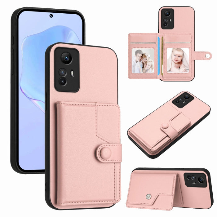 Funda para teléfono antirrobo RFID con botón y tarjeta, For Redmi Turbo 4 Pro / Xiaomi Poco F7, For Redmi A5 4G 171.7mm / Xiaomi Poco C71, For Redmi Note 13R / 13 4G, For Redmi Turbo 3, For Redmi A3 4G Global, For Redmi Note 13 Pro 4G Global           ...