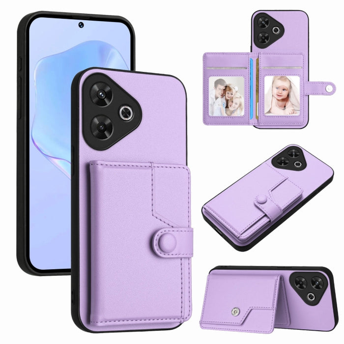 Funda para teléfono antirrobo RFID con botón y tarjeta, For Redmi Turbo 4 Pro / Xiaomi Poco F7, For Redmi A5 4G 171.7mm / Xiaomi Poco C71, For Redmi Note 13R / 13 4G, For Redmi Turbo 3, For Redmi A3 4G Global, For Redmi Note 13 Pro 4G Global           ...