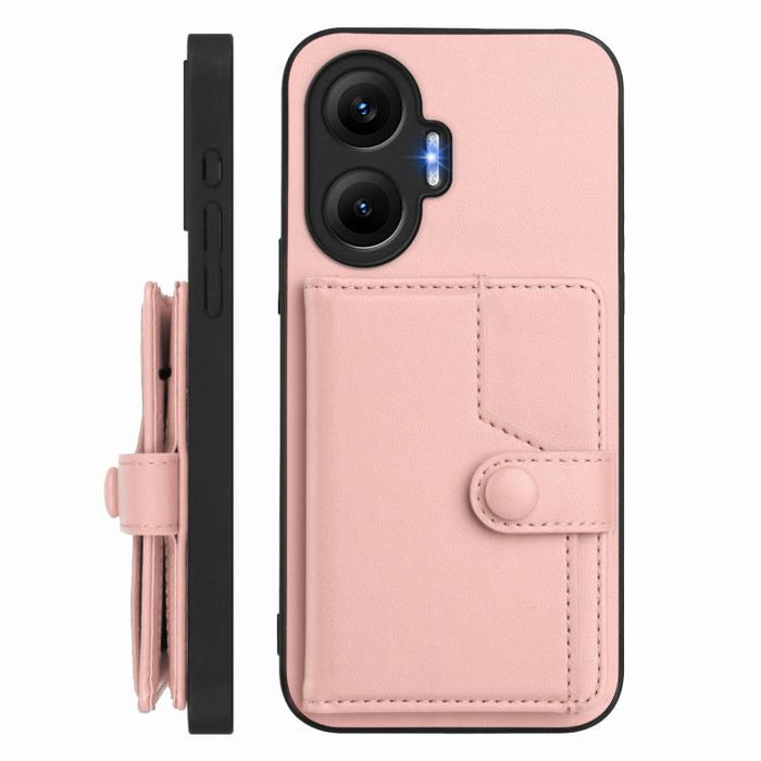 Funda para teléfono antirrobo RFID con botón y tarjeta, For Redmi Turbo 4 Pro / Xiaomi Poco F7, For Redmi A5 4G 171.7mm / Xiaomi Poco C71, For Redmi Note 13R / 13 4G, For Redmi Turbo 3, For Redmi A3 4G Global, For Redmi Note 13 Pro 4G Global           ...