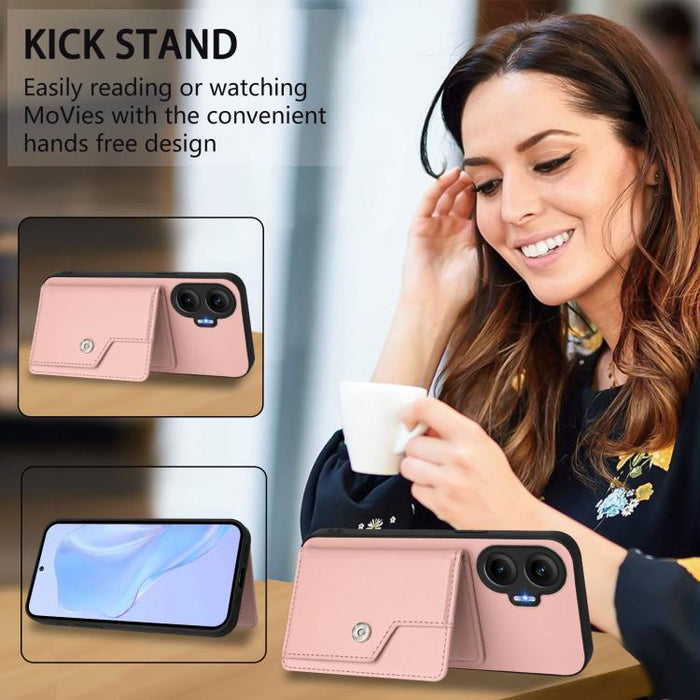 Funda para teléfono antirrobo RFID con botón y tarjeta, For Redmi Turbo 4 Pro / Xiaomi Poco F7, For Redmi A5 4G 171.7mm / Xiaomi Poco C71, For Redmi Note 13R / 13 4G, For Redmi Turbo 3, For Redmi A3 4G Global, For Redmi Note 13 Pro 4G Global           ...