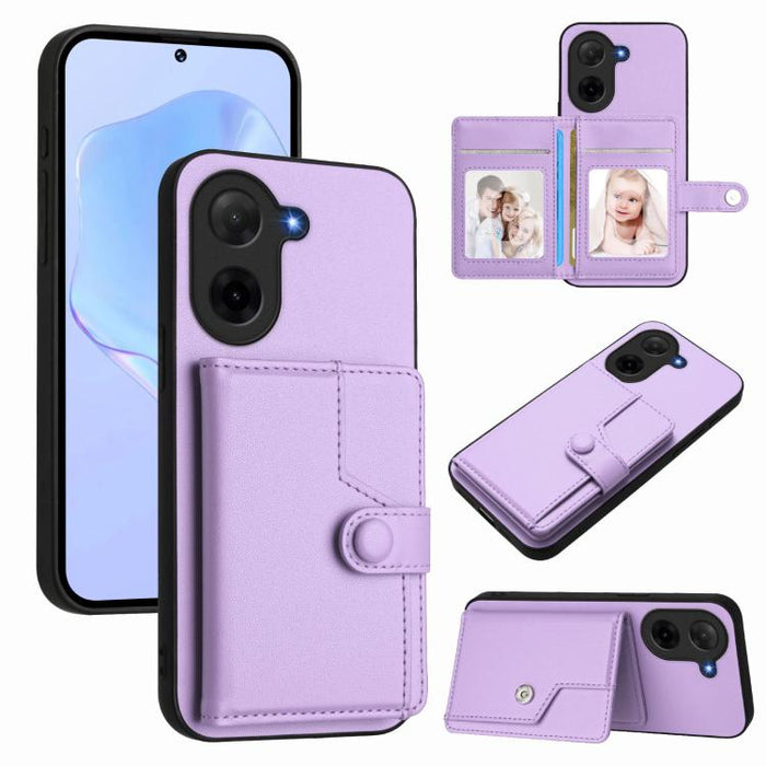 Funda para teléfono antirrobo RFID con botón y tarjeta, For Redmi Turbo 4 Pro / Xiaomi Poco F7, For Redmi A5 4G 171.7mm / Xiaomi Poco C71, For Redmi Note 13R / 13 4G, For Redmi Turbo 3, For Redmi A3 4G Global, For Redmi Note 13 Pro 4G Global           ...