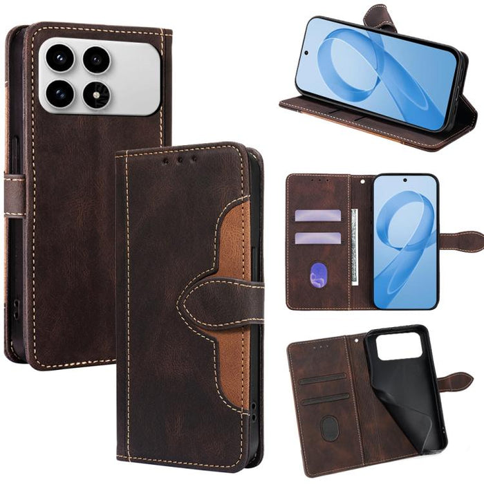 Funda de cuero para teléfono con hebilla magnética y tacto agradable, For Redmi A7 Pro 171mm / Poco C85x 5G, For Redmi Turbo 5 Max 5G / Poco X8 Pro Max 5G, For Redmi Turbo 5 5G / Poco X8 Pro 5G, For Redmi K90 Pro Max 5G / Poco F8 Ultra                 ...