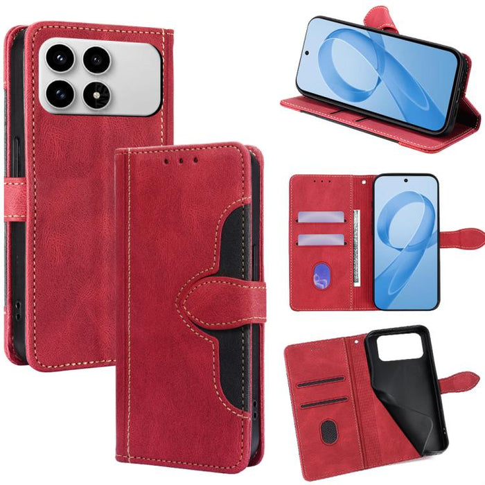 Funda de cuero para teléfono con hebilla magnética y tacto agradable, For Redmi A7 Pro 171mm / Poco C85x 5G, For Redmi Turbo 5 Max 5G / Poco X8 Pro Max 5G, For Redmi Turbo 5 5G / Poco X8 Pro 5G, For Redmi K90 Pro Max 5G / Poco F8 Ultra                 ...