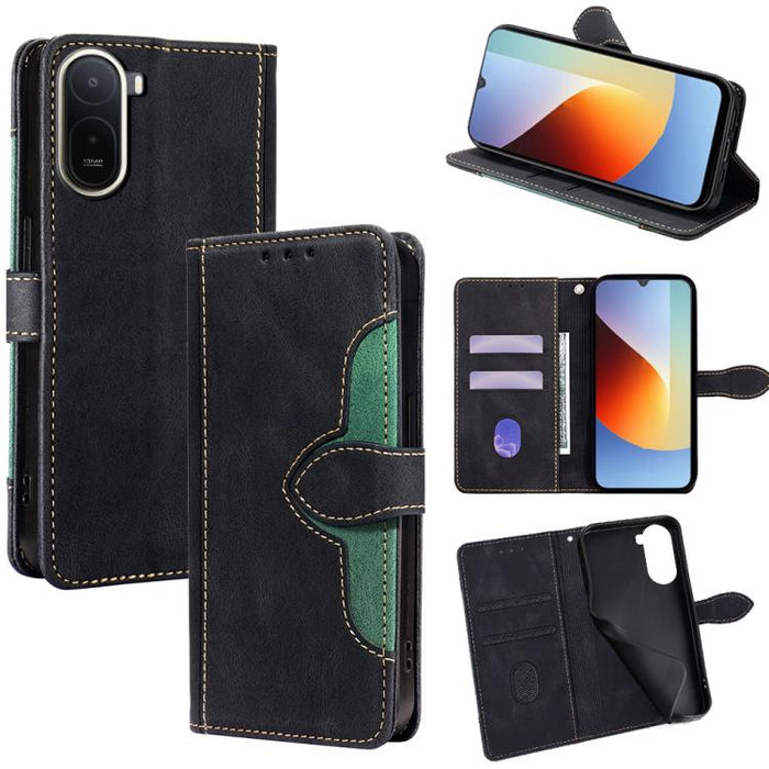 Funda de cuero para teléfono con hebilla magnética y tacto agradable, For Redmi A7 Pro 171mm / Poco C85x 5G, For Redmi Turbo 5 Max 5G / Poco X8 Pro Max 5G, For Redmi Turbo 5 5G / Poco X8 Pro 5G, For Redmi K90 Pro Max 5G / Poco F8 Ultra                 ...