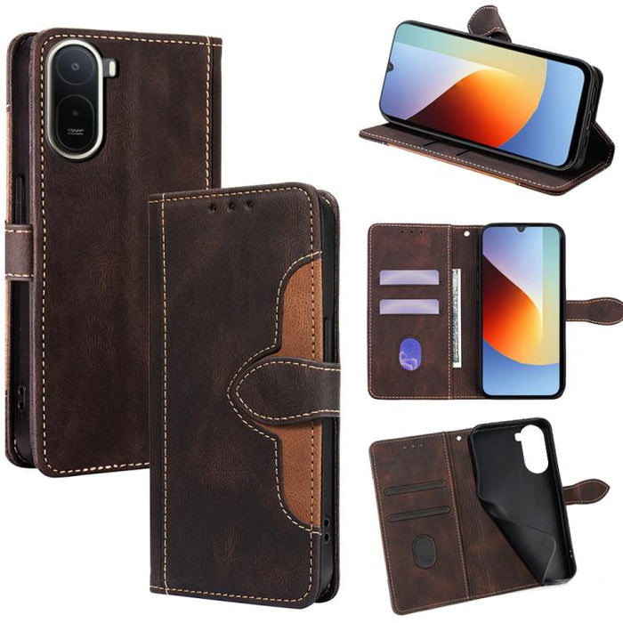Funda de cuero para teléfono con hebilla magnética y tacto agradable, For Redmi A7 Pro 171mm / Poco C85x 5G, For Redmi Turbo 5 Max 5G / Poco X8 Pro Max 5G, For Redmi Turbo 5 5G / Poco X8 Pro 5G, For Redmi K90 Pro Max 5G / Poco F8 Ultra                 ...