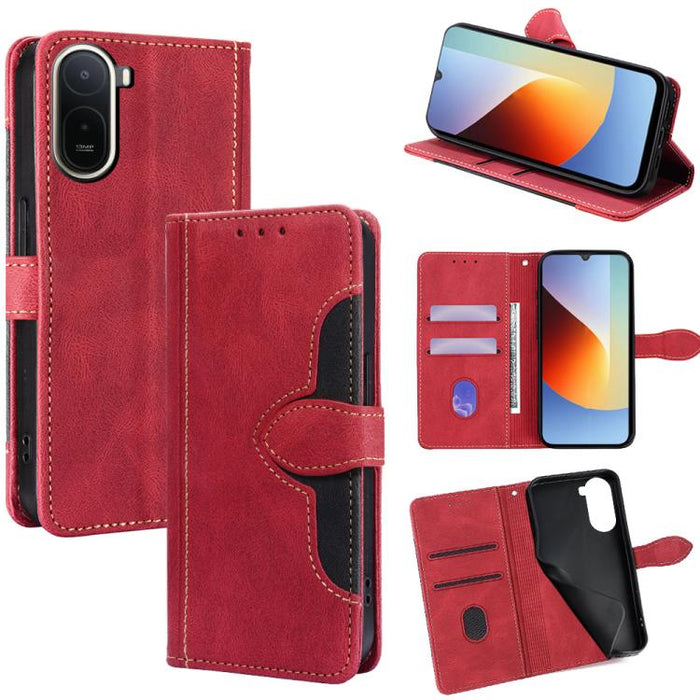 Funda de cuero para teléfono con hebilla magnética y tacto agradable, For Redmi A7 Pro 171mm / Poco C85x 5G, For Redmi Turbo 5 Max 5G / Poco X8 Pro Max 5G, For Redmi Turbo 5 5G / Poco X8 Pro 5G, For Redmi K90 Pro Max 5G / Poco F8 Ultra                 ...
