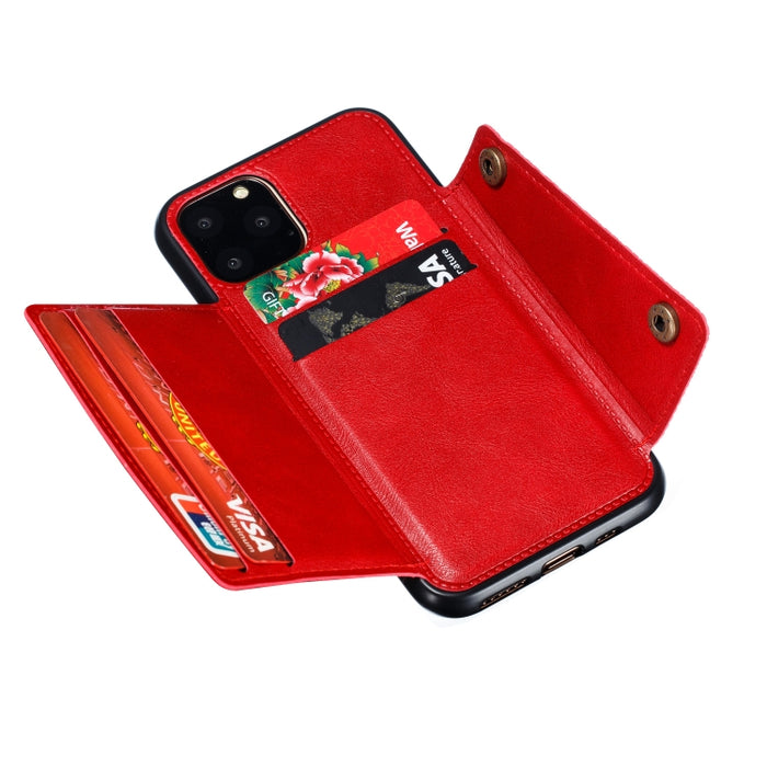 Estuche protector de cuero con soporte y ranuras para tarjetas