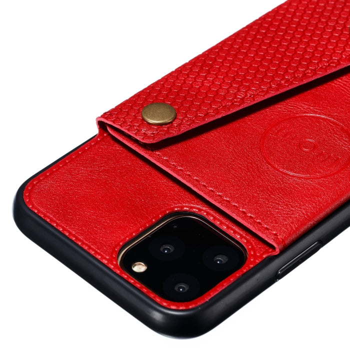 Estuche protector de cuero con soporte y ranuras para tarjetas