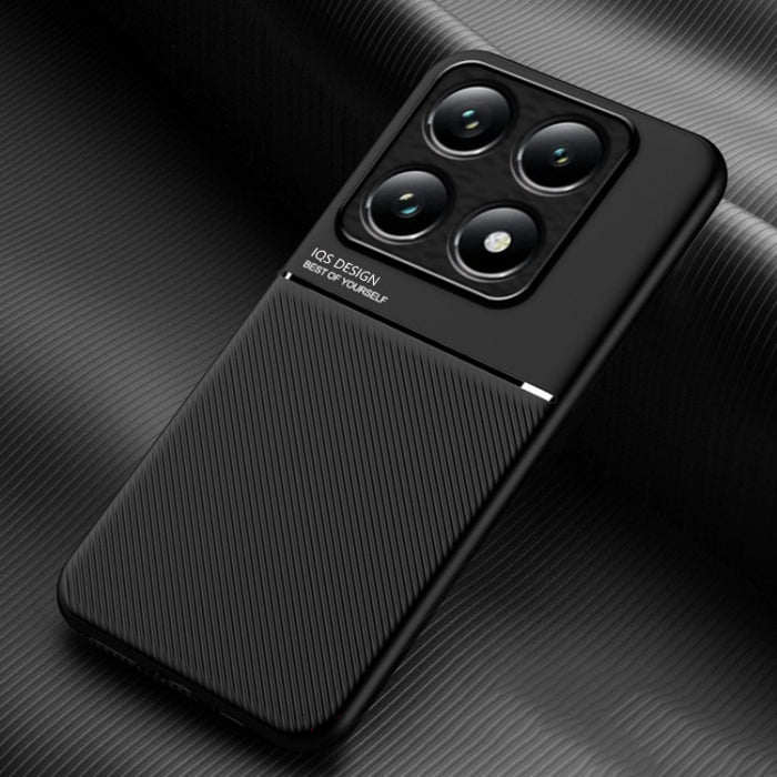 Funda para teléfono híbrida de policarbonato y TPU con diseño magnético con tiras inclinadas clásicas, For Xiaomi 17 Pro Max, For Xiaomi 17 Pro, For Xiaomi 17, For Xiaomi Poco M7 4G 169mm, For Xiaomi 15T Pro 5G, For Xiaomi 15T 5G, For Xiaomi 15S Pro   ...