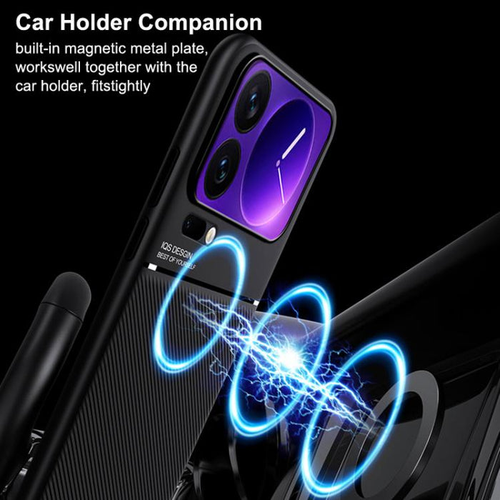 Funda para teléfono híbrida de policarbonato y TPU con diseño magnético con tiras inclinadas clásicas, For Xiaomi 17 Pro Max, For Xiaomi 17 Pro, For Xiaomi 17, For Xiaomi Poco M7 4G 169mm, For Xiaomi 15T Pro 5G, For Xiaomi 15T 5G, For Xiaomi 15S Pro   ...
