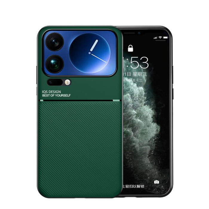 Funda para teléfono híbrida de policarbonato y TPU con diseño magnético con tiras inclinadas clásicas, For Xiaomi 17 Pro Max, For Xiaomi 17 Pro, For Xiaomi 17, For Xiaomi Poco M7 4G 169mm, For Xiaomi 15T Pro 5G, For Xiaomi 15T 5G, For Xiaomi 15S Pro   ...