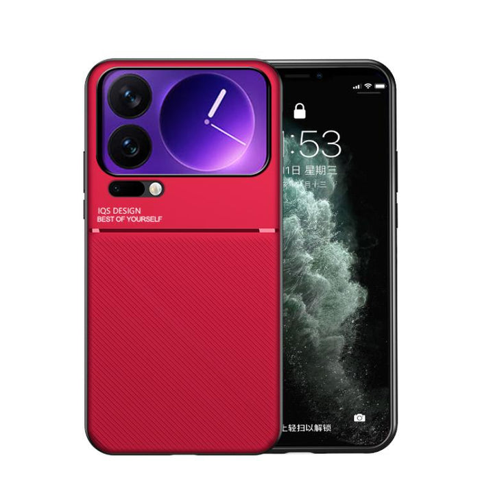 Funda para teléfono híbrida de policarbonato y TPU con diseño magnético con tiras inclinadas clásicas, For Xiaomi 17 Pro Max, For Xiaomi 17 Pro, For Xiaomi 17, For Xiaomi Poco M7 4G 169mm, For Xiaomi 15T Pro 5G, For Xiaomi 15T 5G, For Xiaomi 15S Pro   ...