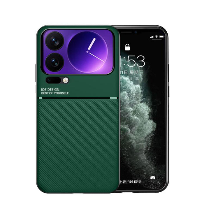 Funda para teléfono híbrida de policarbonato y TPU con diseño magnético con tiras inclinadas clásicas, For Xiaomi 17 Pro Max, For Xiaomi 17 Pro, For Xiaomi 17, For Xiaomi Poco M7 4G 169mm, For Xiaomi 15T Pro 5G, For Xiaomi 15T 5G, For Xiaomi 15S Pro   ...