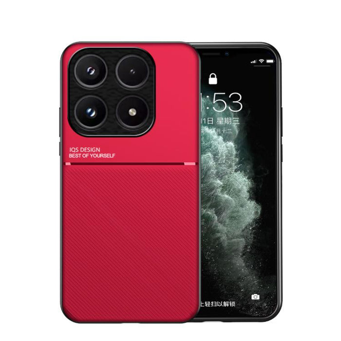 Funda para teléfono híbrida de policarbonato y TPU con diseño magnético con tiras inclinadas clásicas, For Xiaomi 17 Pro Max, For Xiaomi 17 Pro, For Xiaomi 17, For Xiaomi Poco M7 4G 169mm, For Xiaomi 15T Pro 5G, For Xiaomi 15T 5G, For Xiaomi 15S Pro   ...