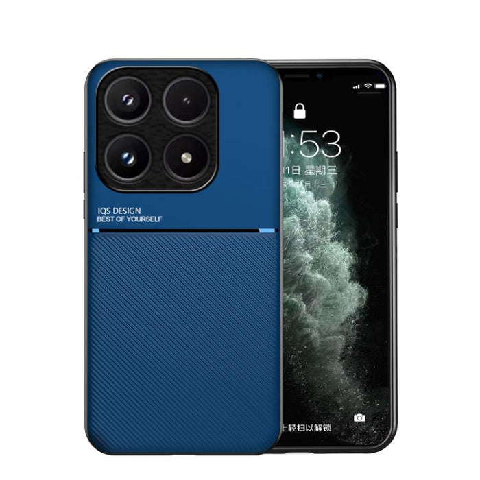 Funda para teléfono híbrida de policarbonato y TPU con diseño magnético con tiras inclinadas clásicas, For Xiaomi 17 Pro Max, For Xiaomi 17 Pro, For Xiaomi 17, For Xiaomi Poco M7 4G 169mm, For Xiaomi 15T Pro 5G, For Xiaomi 15T 5G, For Xiaomi 15S Pro   ...