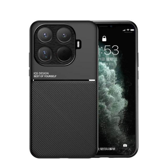 Funda para teléfono híbrida de policarbonato y TPU con diseño magnético con tiras inclinadas clásicas, For Xiaomi 17 Pro Max, For Xiaomi 17 Pro, For Xiaomi 17, For Xiaomi Poco M7 4G 169mm, For Xiaomi 15T Pro 5G, For Xiaomi 15T 5G, For Xiaomi 15S Pro   ...