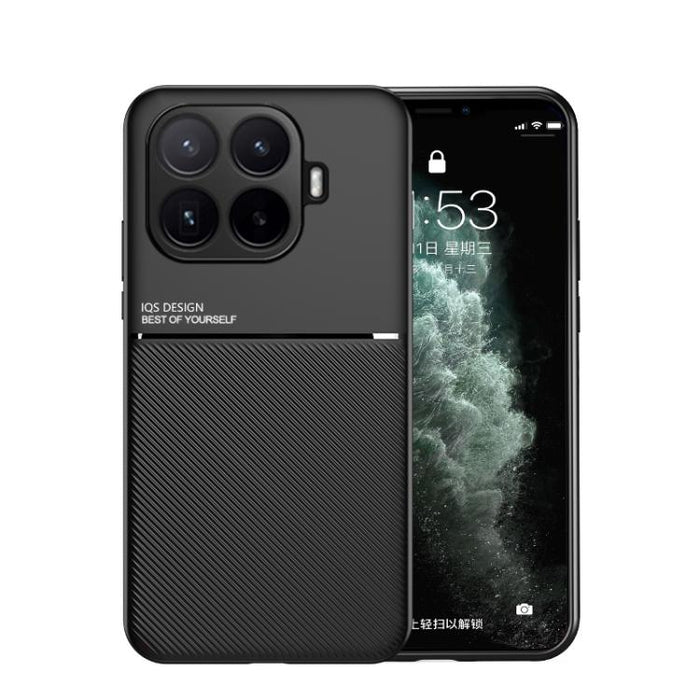 Funda para teléfono híbrida de policarbonato y TPU con diseño magnético con tiras inclinadas clásicas, For Xiaomi 17 Pro Max, For Xiaomi 17 Pro, For Xiaomi 17, For Xiaomi Poco M7 4G 169mm, For Xiaomi 15T Pro 5G, For Xiaomi 15T 5G, For Xiaomi 15S Pro   ...