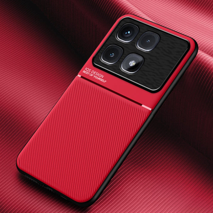Funda para teléfono híbrida de policarbonato y TPU con diseño magnético con tiras inclinadas clásicas, For Redmi Turbo 5 Max 5G / Poco X8 Pro Max 5G, For Redmi Turbo 5 5G / Poco X8 Pro 5G, For Redmi Note 15 Pro+ 5G 163.3mm / Poco M8 Pro 5G             ...