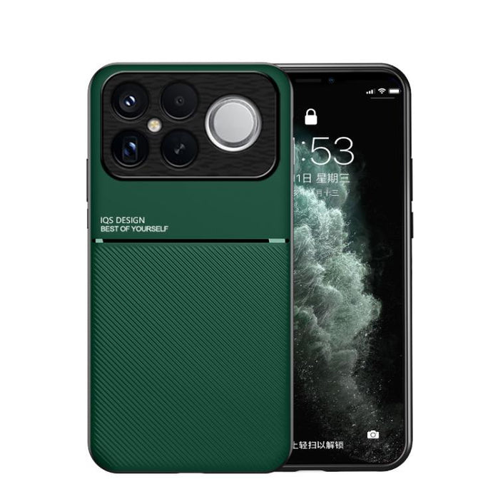 Funda para teléfono híbrida de policarbonato y TPU con diseño magnético con tiras inclinadas clásicas, For Redmi Turbo 5 Max 5G / Poco X8 Pro Max 5G, For Redmi Turbo 5 5G / Poco X8 Pro 5G, For Redmi Note 15 Pro+ 5G 163.3mm / Poco M8 Pro 5G             ...